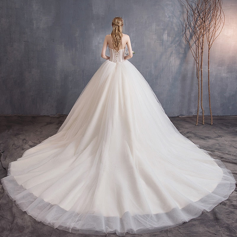 Lace Mermaid Long Bridesmaid Dresses Luxury Applique Wedding Party Gowns robe demoiselle d'honneur - LiveTrendsX