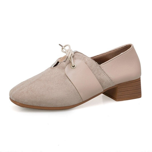 Women Fashion Shallow Shoes Mid Heel Pumps