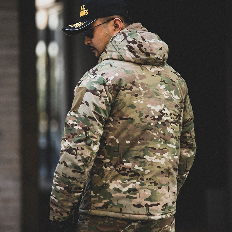 Winter Parka Camouflage Coat Combat Military Clothing