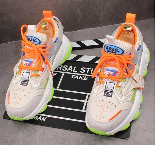 autumn men's sneakers fashion casual shoes platform shoes outdoor height Increasing shoes chaussure homme - LiveTrendsX