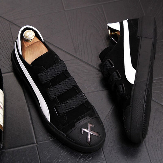 Autumn Fashion Slip On Men's Loafers British Lazy Male Casual Flat Shoes Moccasins - LiveTrendsX