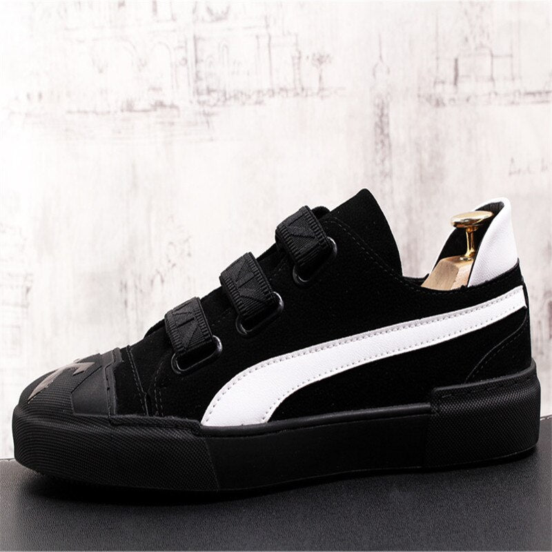 Autumn Fashion Slip On Men's Loafers British Lazy Male Casual Flat Shoes Moccasins - LiveTrendsX