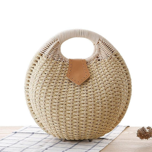 Woven Female Bags Casual Beach Bag
