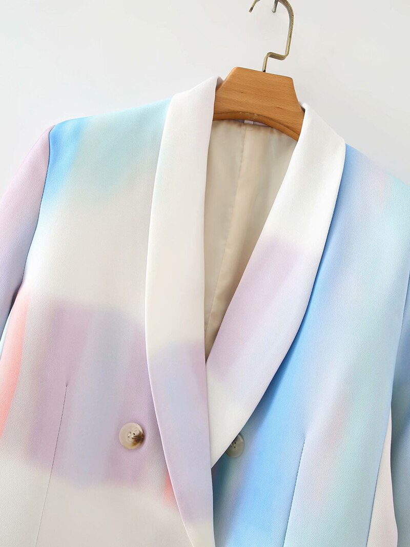 New Lapel Long Sleeve Loose Fit Jacket