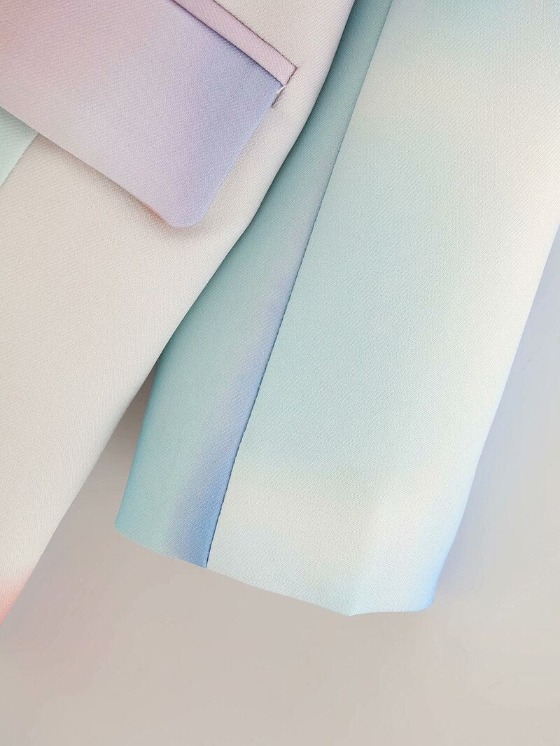 New Lapel Long Sleeve Loose Fit Jacket