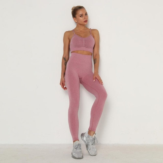 Yoga Clothing Set Sports Suit Women Sportswear - LiveTrendsX