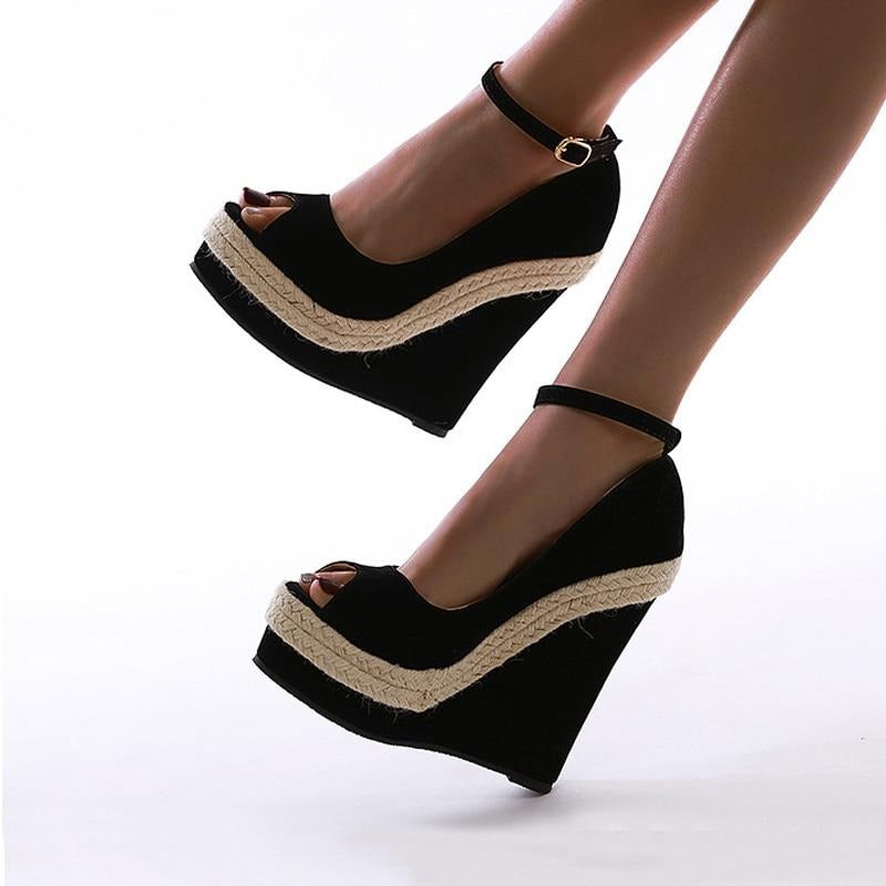 2021 Sexy Platform Wedges high heels Shoes - LiveTrendsX