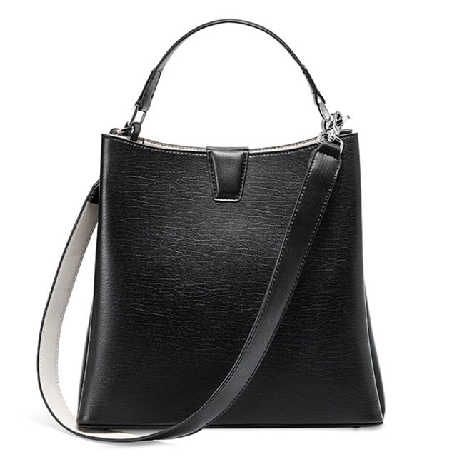 Leather Structured Women's Crossbody Bag