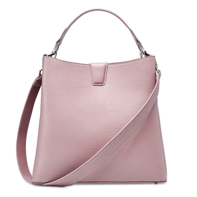 Leather Structured Women's Crossbody Bag