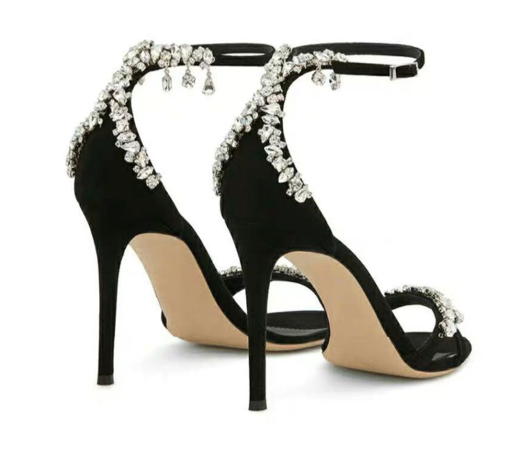 Fashion Gladiator Women Sandals Crystal Design Summer Shoes