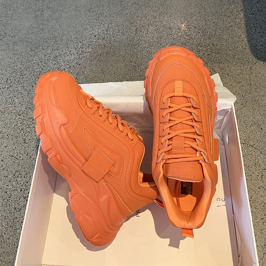 Outdoor Women Platform Chunky Sneakers