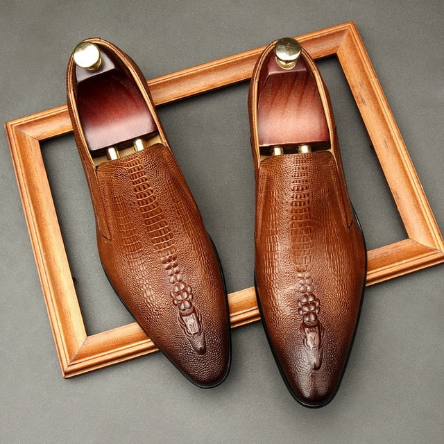 Handmade Mens Wedding Oxford Shoes
