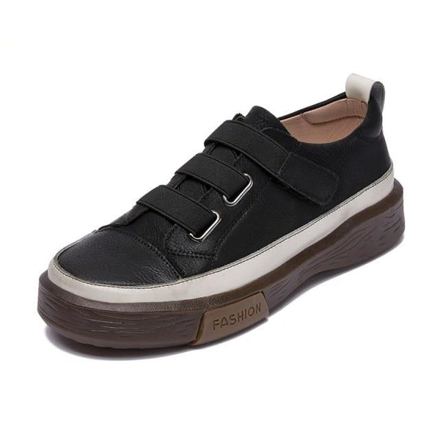 New Genuine Leather Casual Women Shoes