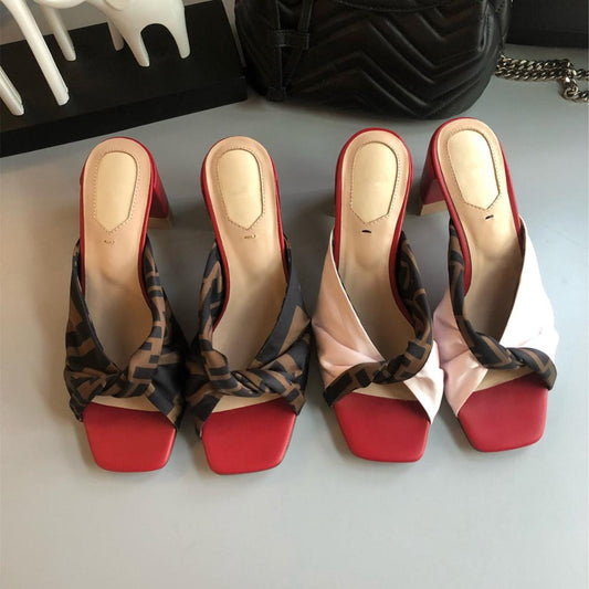 Women Summer Sexy Slippers Silk Butterfly - LiveTrendsX