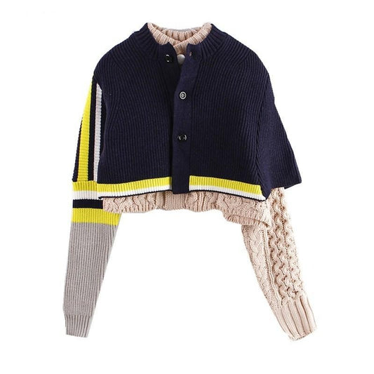 Two Pieces Knitted Pullovers Sweater