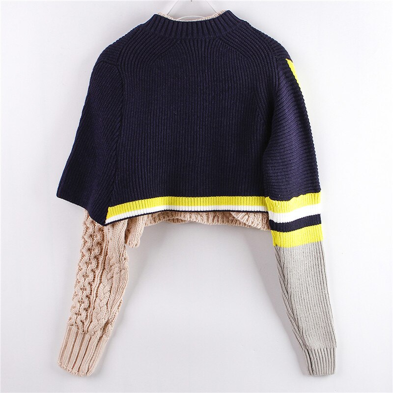 2ピースニットプルオーバーセーター