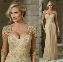 Load image into Gallery viewer, Champagne Mother Of The Bride Dresses
