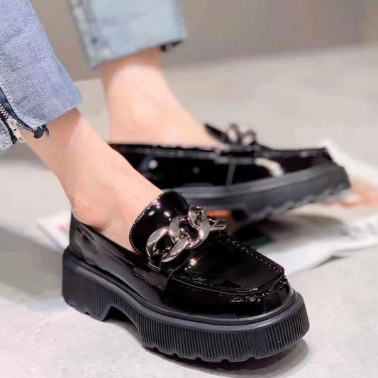 レディースパンプス 本革 ファッション 春 ハイプラットフォーム