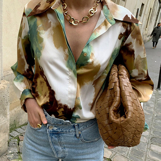 2021 Spring Women Fashion Vintage Blouse - LiveTrendsX