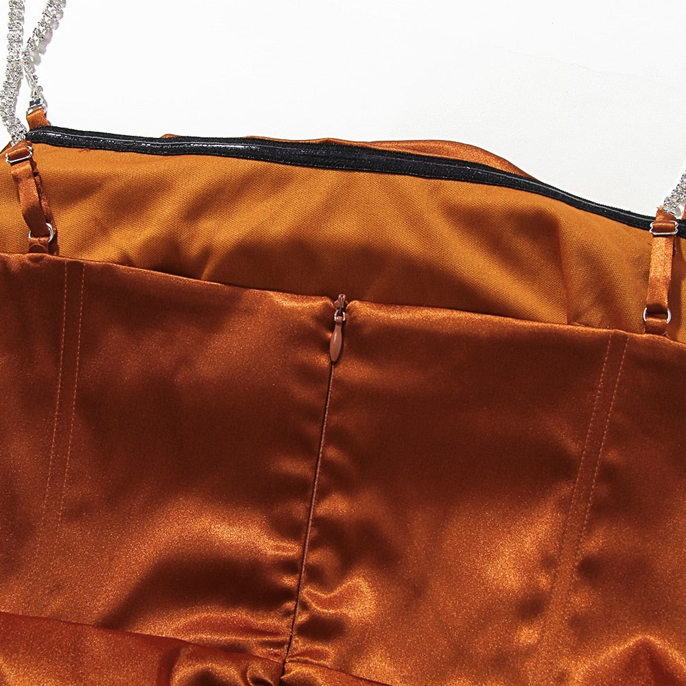 Corset Dress Women Sexy Midi Dreess - LiveTrendsX