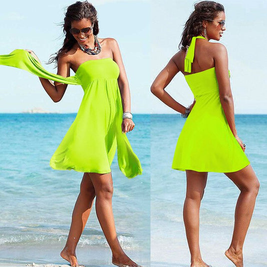 women Beach Dress summer dress - LiveTrendsX