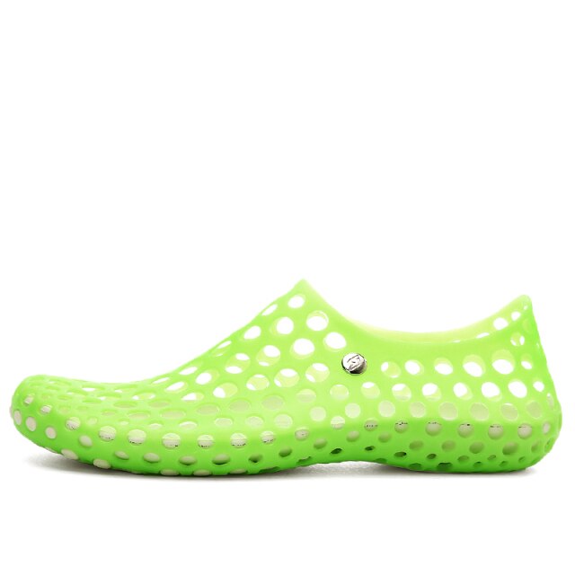Sandals Men Summer - Sandals Hole Shoes Slippers Men and Women Summer Beach Flat Garden Shoes CoupleShoes Dropshipping 2021 - LiveTrendsX