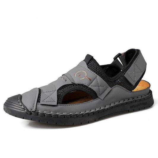 Men's Sandals Breathable Beach Outdoor Flat Casual Shoes - LiveTrendsX
