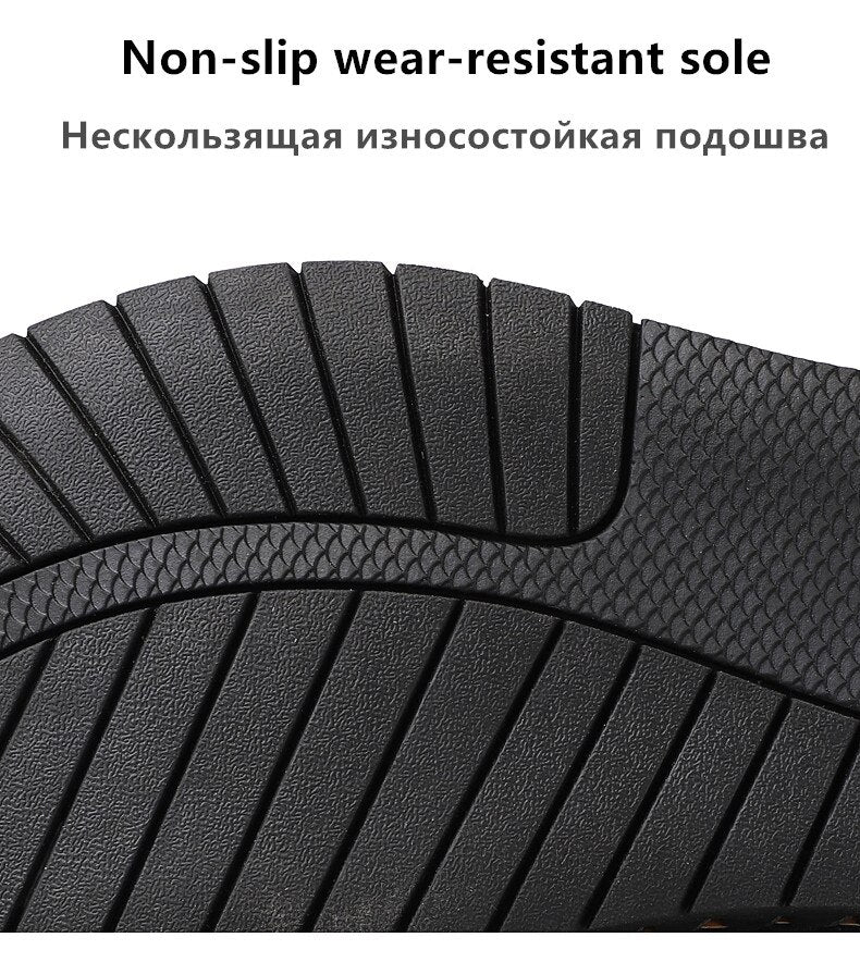 Men's Sandals Breathable Beach Outdoor Flat Casual Shoes - LiveTrendsX