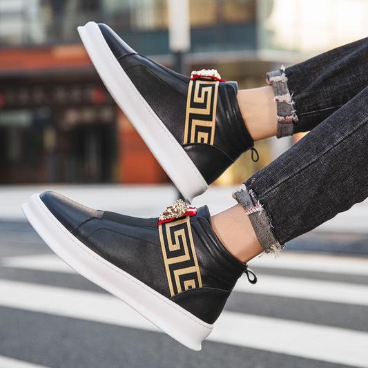 Handmade Cool Casual Short Boots Classic Fashion Men's Boots - LiveTrendsX