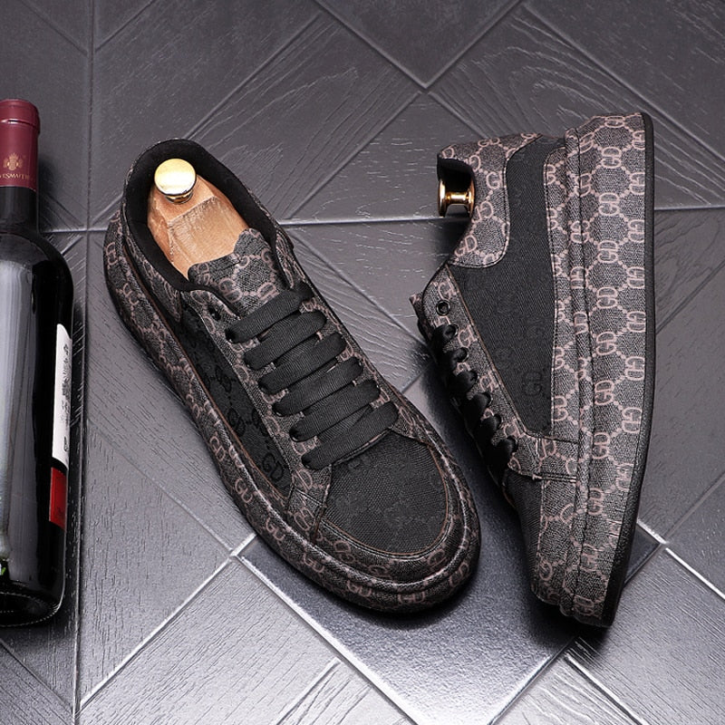 Canvas Hip-Hop Punk Men Sneakers - LiveTrendsX