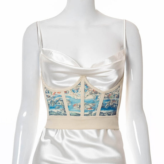 Women Push Up Corset Waist Trainer Body Shaper Girdle - LiveTrendsX