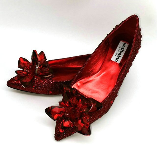 2021 New Rhinestone High Heels Cinderella Shoes - LiveTrendsX