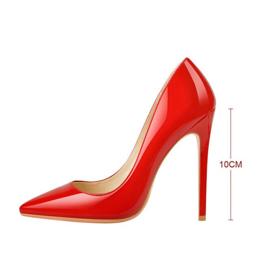 Women Sexy Pointed Toe High Heel Slip On Stiletto Pumps