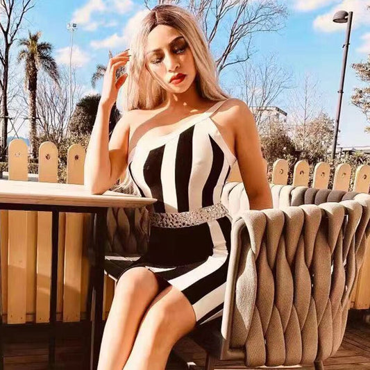 Women Sexy Diamonds Evening Party Dresses - LiveTrendsX