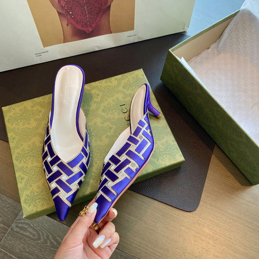 Women Rhinestone Elegant Outsides Sandals - LiveTrendsX