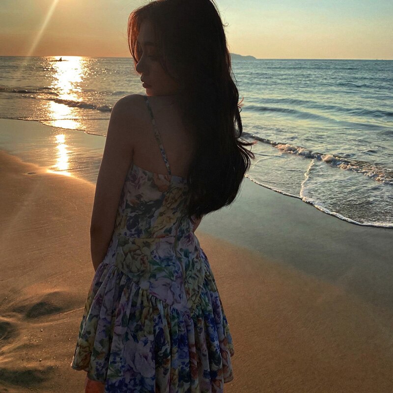 2021 New Summer Slip Dress Korean Fashion  Sundress - LiveTrendsX