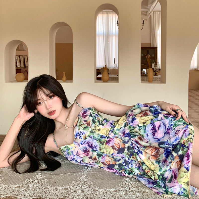 2021 New Summer Slip Dress Korean Fashion  Sundress - LiveTrendsX