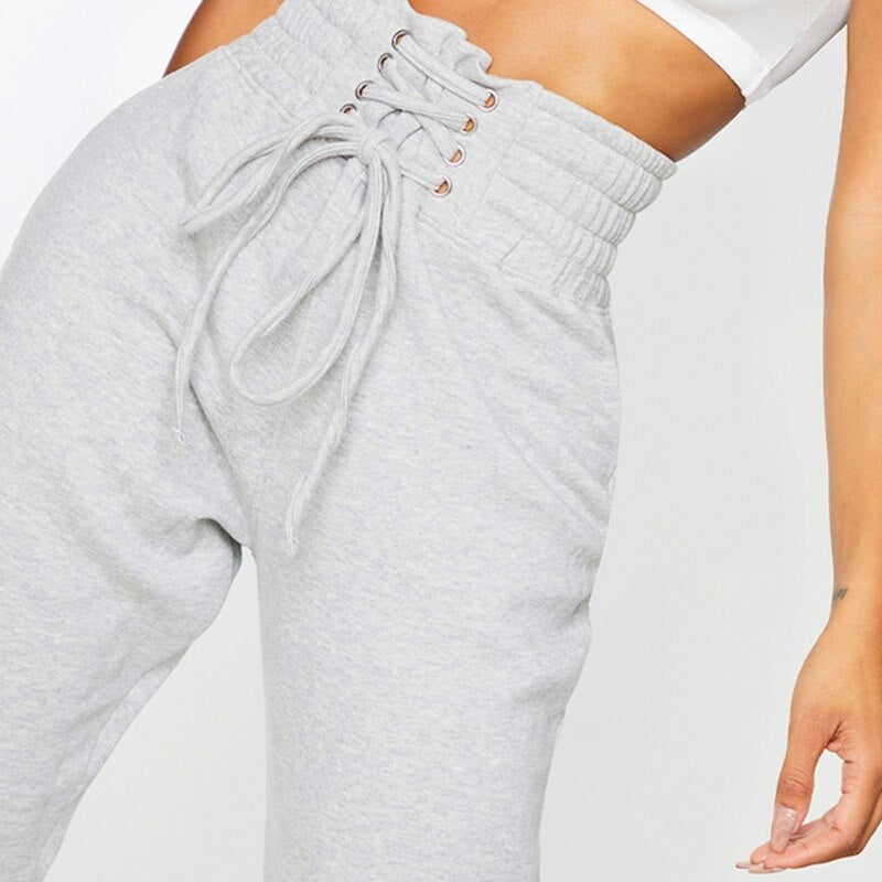 High Casual Sweatpants Women Streetwear - LiveTrendsX