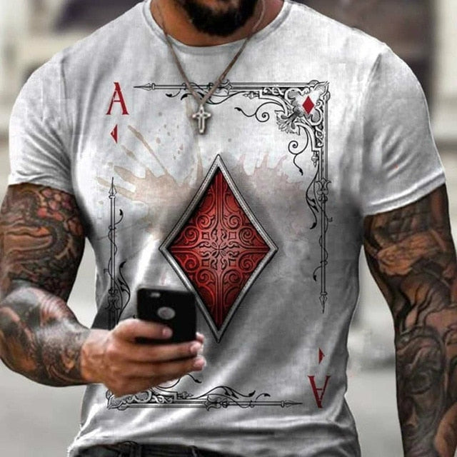 2021 men's T-shirt round neck short sleeve - LiveTrendsX