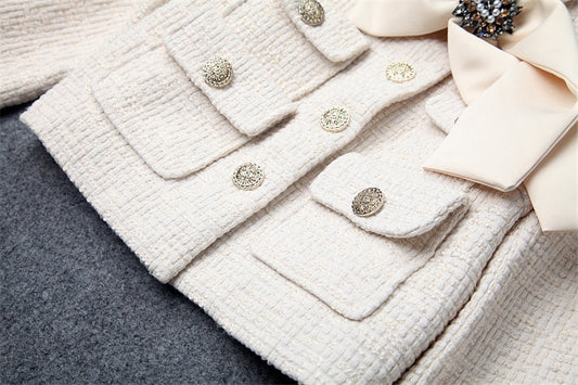 レディース ランウェイ シングルブレスト ドレス