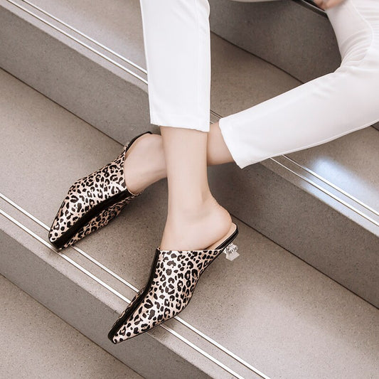 2021 Low Heels Mules Ladies Slip - LiveTrendsX