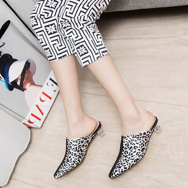 2021 Low Heels Mules Ladies Slip - LiveTrendsX