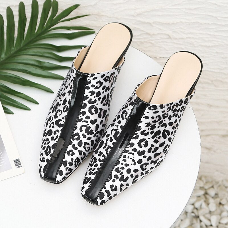 2021 Low Heels Mules Ladies Slip - LiveTrendsX