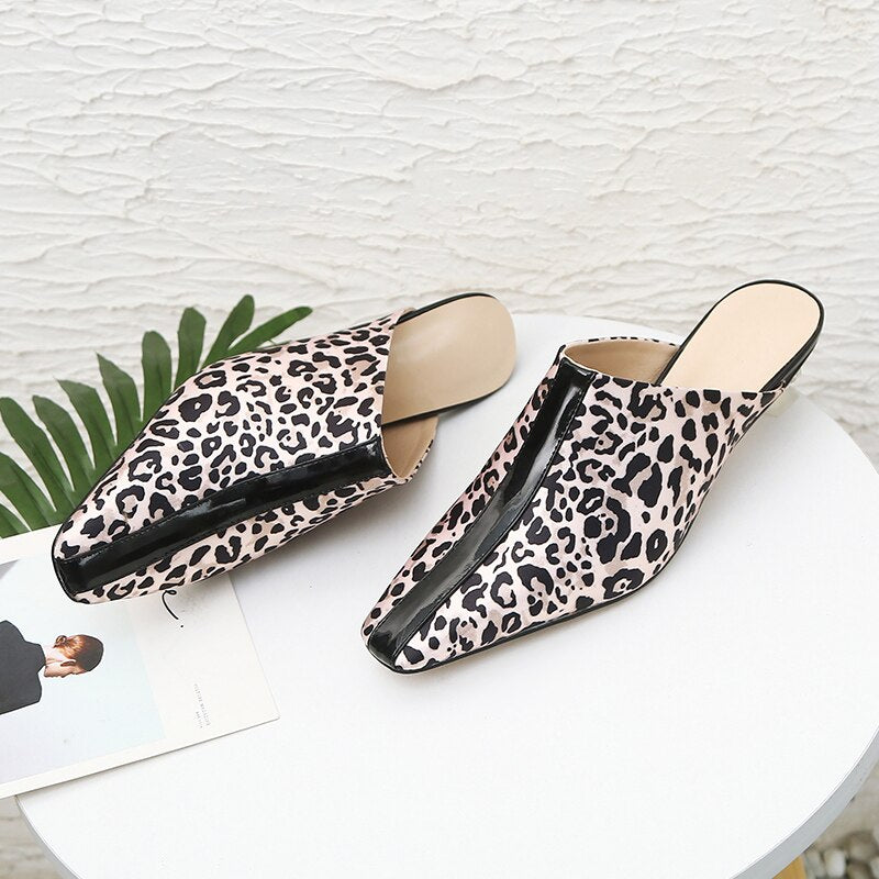 2021 Low Heels Mules Ladies Slip - LiveTrendsX