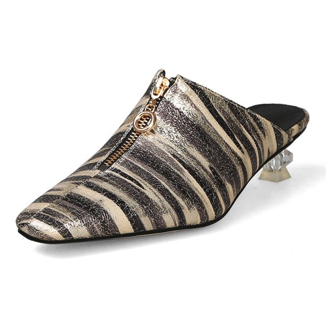 2021 Low Heels Mules Ladies Slip - LiveTrendsX