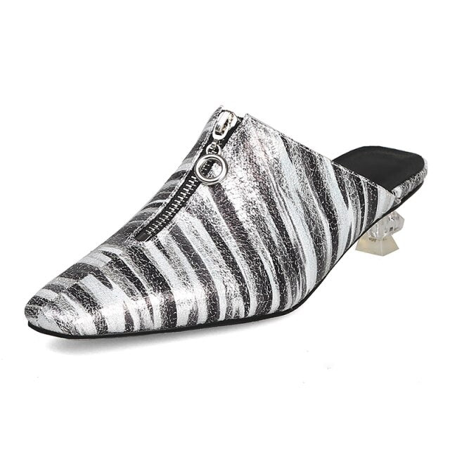 2021 Low Heels Mules Ladies Slip - LiveTrendsX