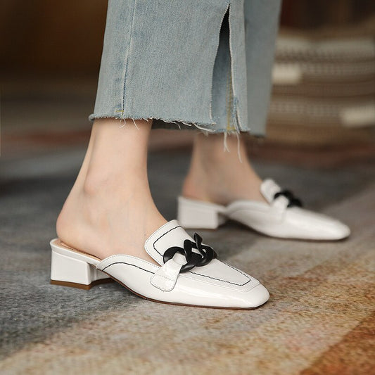 2021 New Women Slippers Square Toe - LiveTrendsX