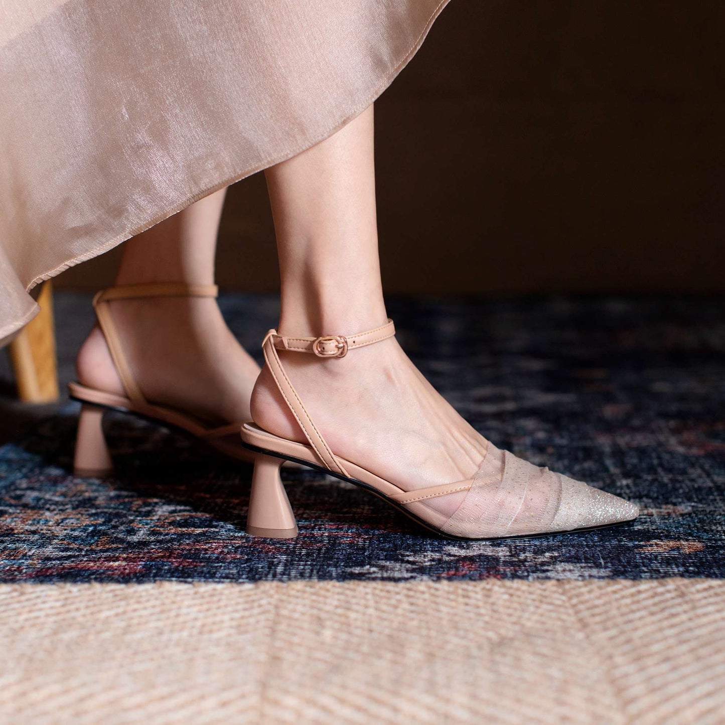 high heels simple style sandals women - LiveTrendsX