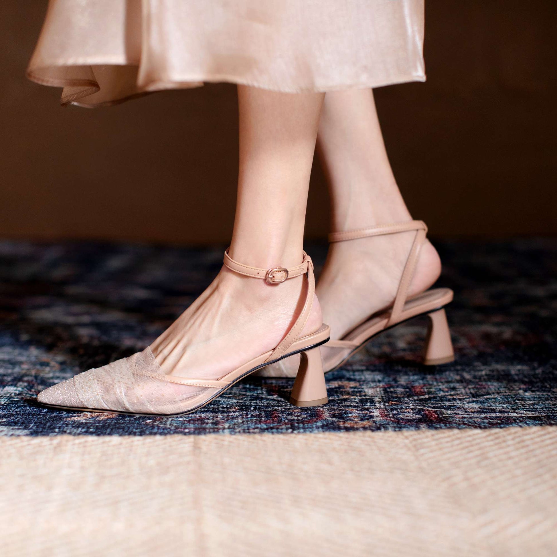 high heels simple style sandals women - LiveTrendsX