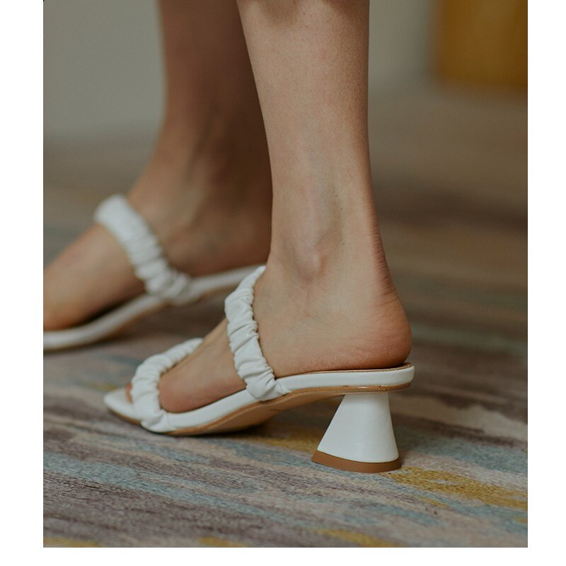 Elegant Women Sandals Slip On High Heels - LiveTrendsX